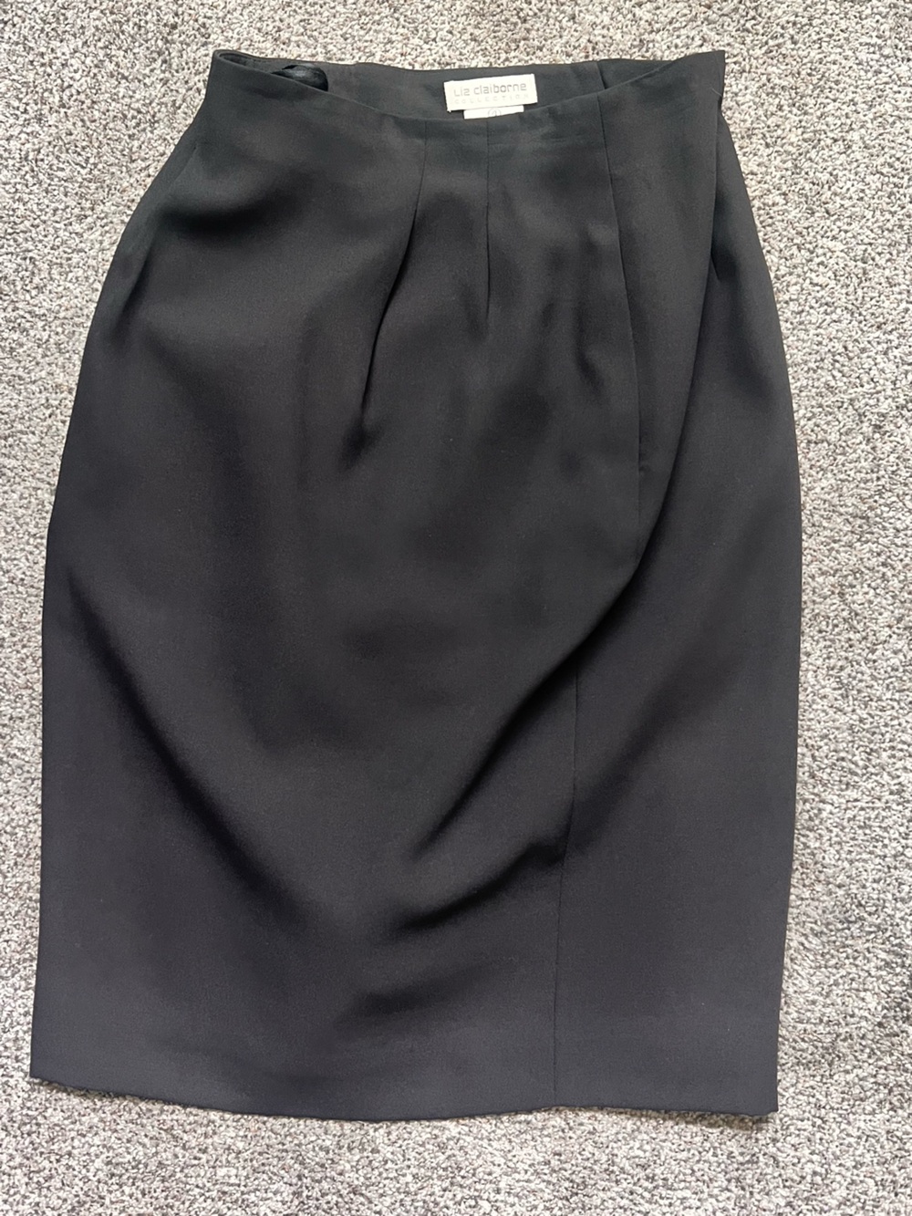 Liz Claiborne Black Pencil Skirt